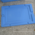 Verschachtelung von Plastikbehältern aus Blau